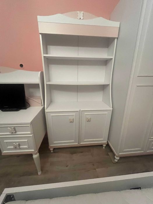 Mobilier camera copii set complet sau piese separate tematică fluturi