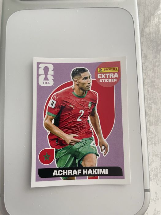 Extra Sticker Mbappe Davies Pulisic Wirtz Jimenez Hakimi