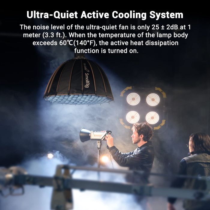 Проф. фото и видео диодно осветление.Small rig. 62600lux. Софтбокс