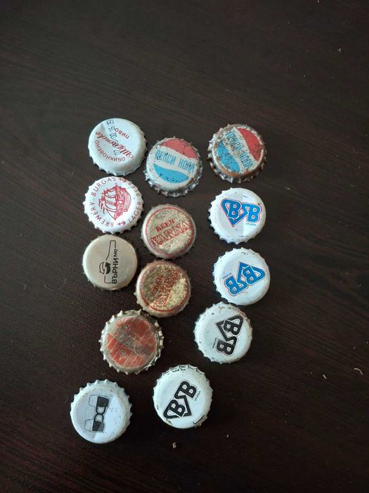 Стари капачки от бутилки