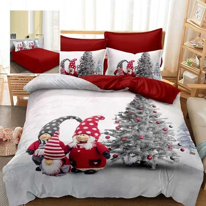 Lenjerii de pat Christmas - 6 piese