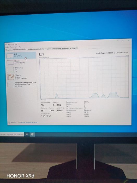Мощный игровой ПК | Ryzen 5 7500f | rtx 3080