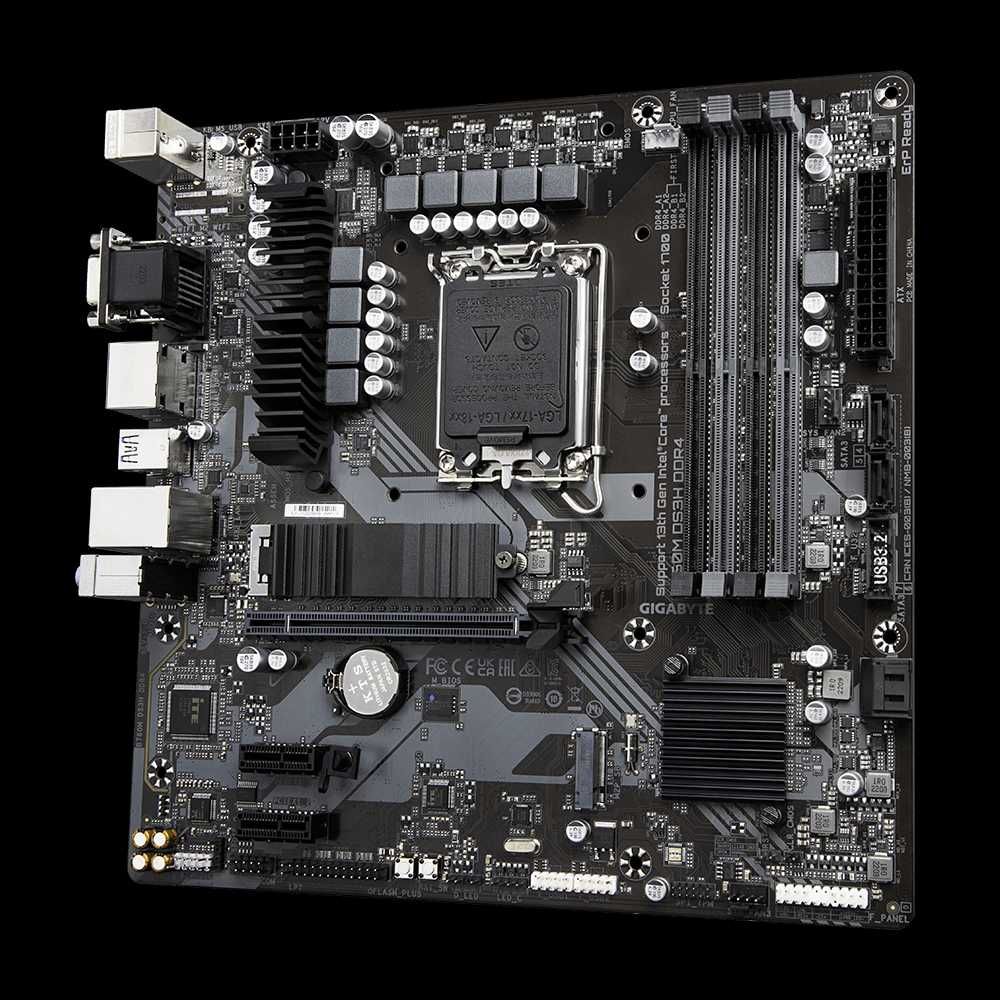 Материнская плата Gigabyte B760M DS3H DDR4 LGA 1700: 53 000 тг ...