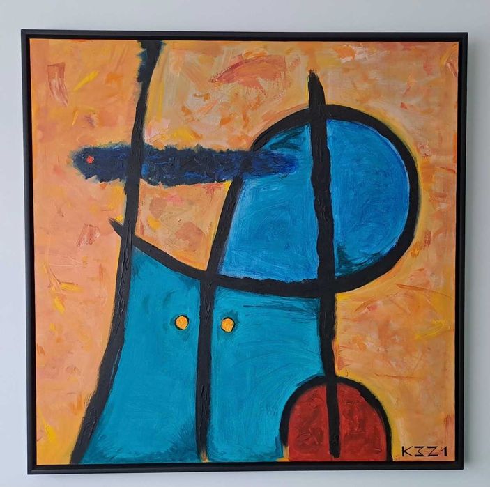 Картина ”Огледалорфизъм” - Автор - К.М. 2021 г.