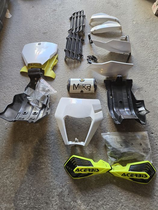 piese KTM Hueqvarna handguard scut motor masca far