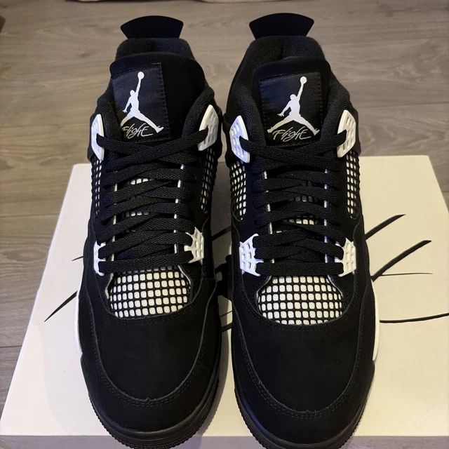 #NOU# Nike Air Jordan 4 White Thunder #Verificare Colet#