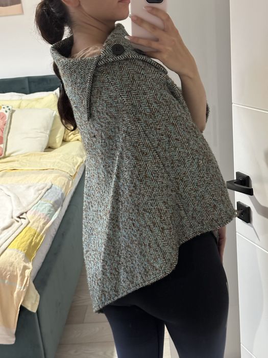 Pelerina stil poncho de toamna