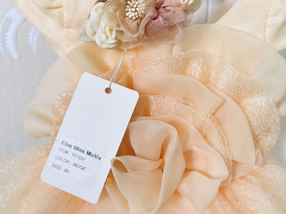 Продам новое платье размер 80