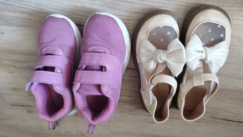 Тренч и обувь на рост 130