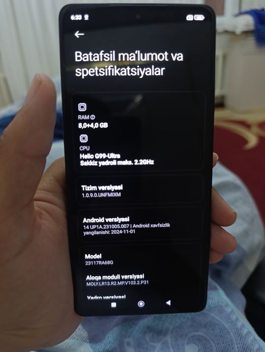 Redmi note 13 pro 12/256gb