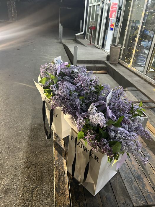 Букет сирень заказ стимиз