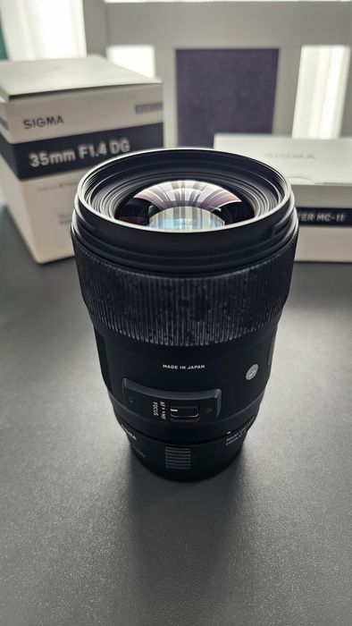 Obiectiv sigma 35mm f1.4 pentru canon