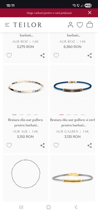 Bratara de aur Teilor