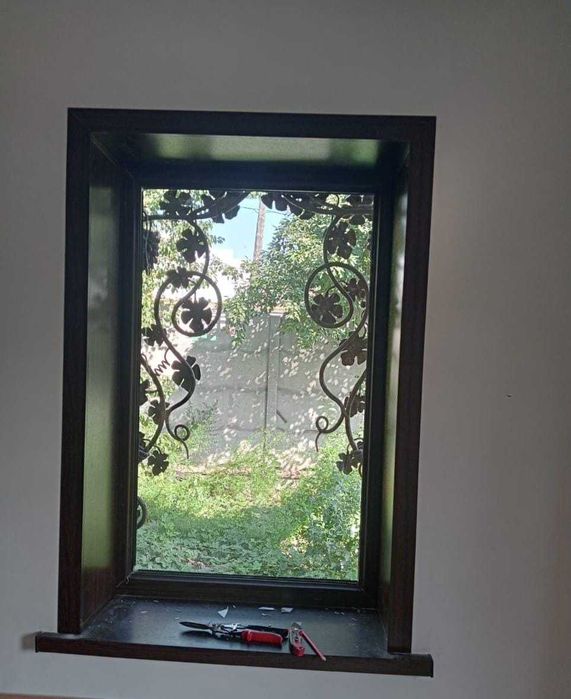 Откосы на окна, из пластика.