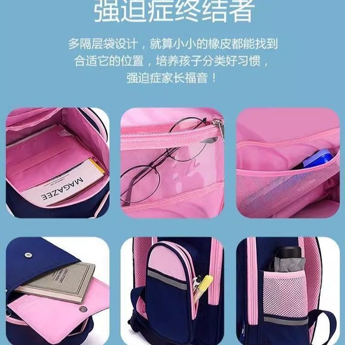 Рюкзак школьный для девочек детский портфель сумка