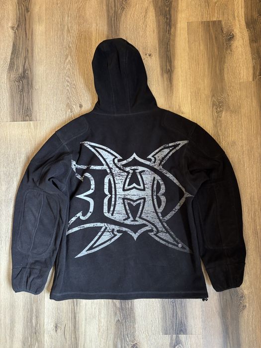 Geacă cu glugă Harley Davidson riding gear retro backprint