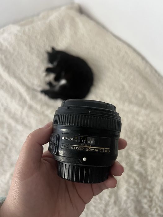 Объектив nikon 50 mm 1.8