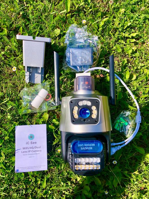 Camera Loosafe P11 PRO Dubla WiFi 8MP 360° 4K NOU