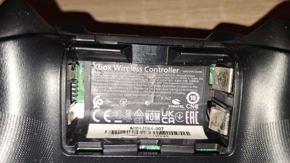 Controller Xbox Series X + adaptor wireless + baterie microsoft