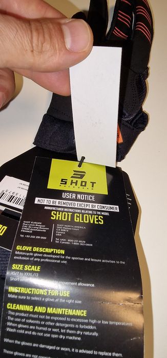 Mănuși moto Shot Devo