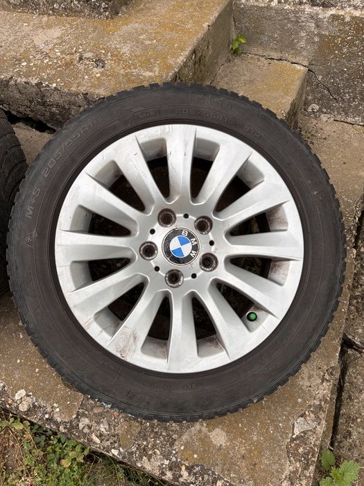 Jante BMW originale, R16, style 282 cu anvelope de iarnă