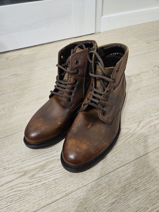 Botine barbati piele