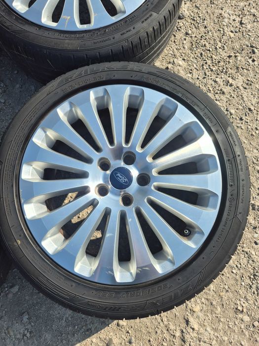 4 ROTI Jante + Anvelope VARA - 205/50/17 - 5x108 17'' OEM Ford Focus Mondeo Curier C-Maxx B-Maxx KUGA SENOZRI