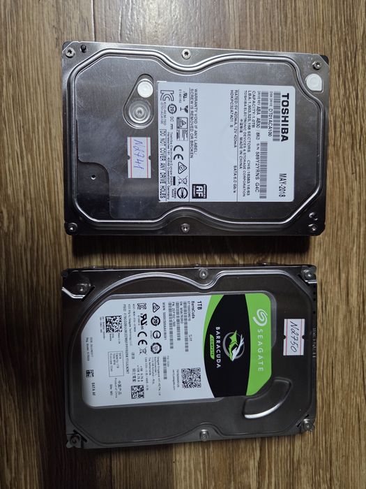 Жёсткие диски 500гб, 1тб, 3тб для ПК и ноутбуков