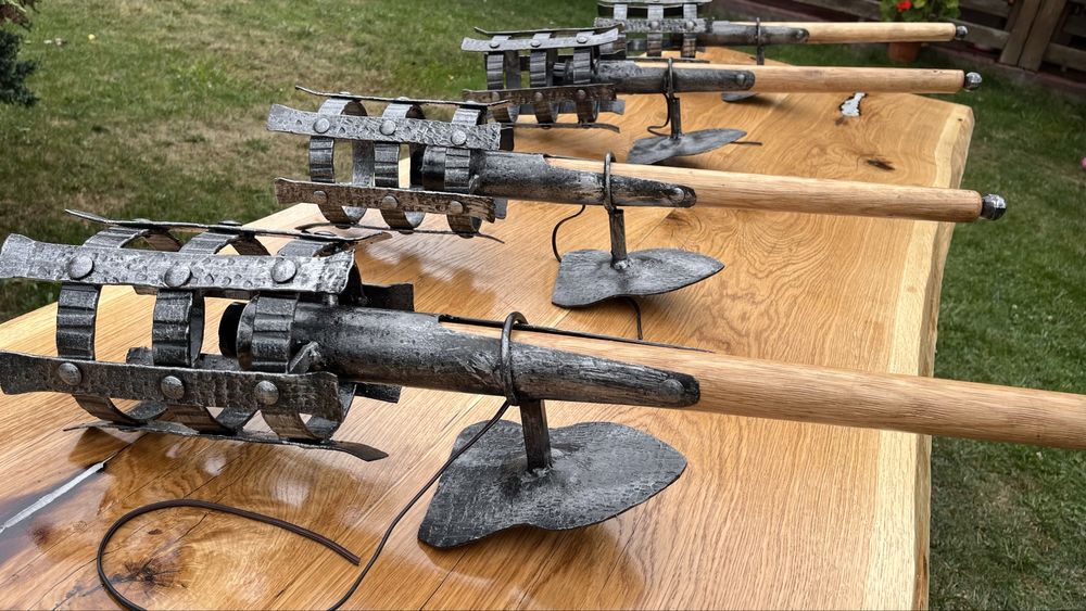 Felinar rustic fier forjat manual pentru terasa, foisor