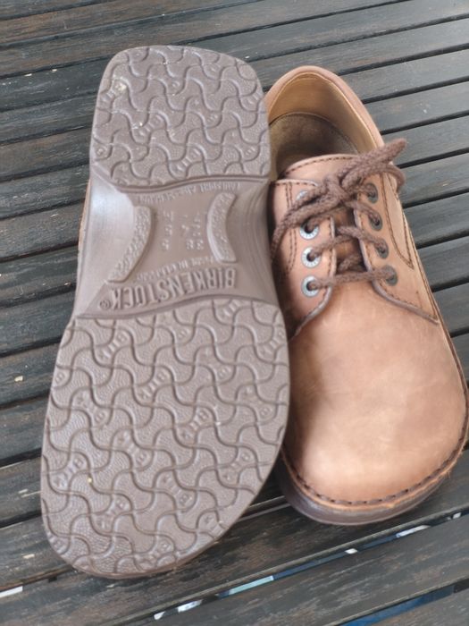 Birkenstock, нови обувки естествена кожа, номер 38