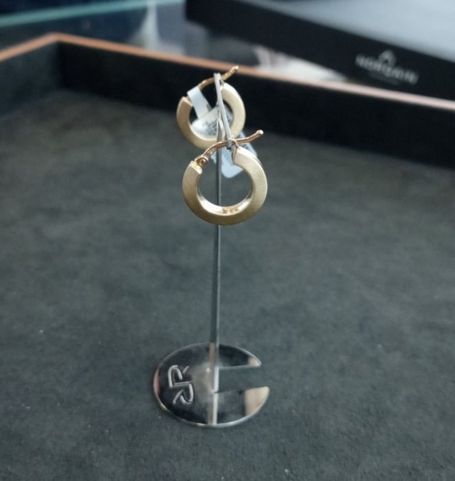 Златни Обеци  Cara Diamanti 14k