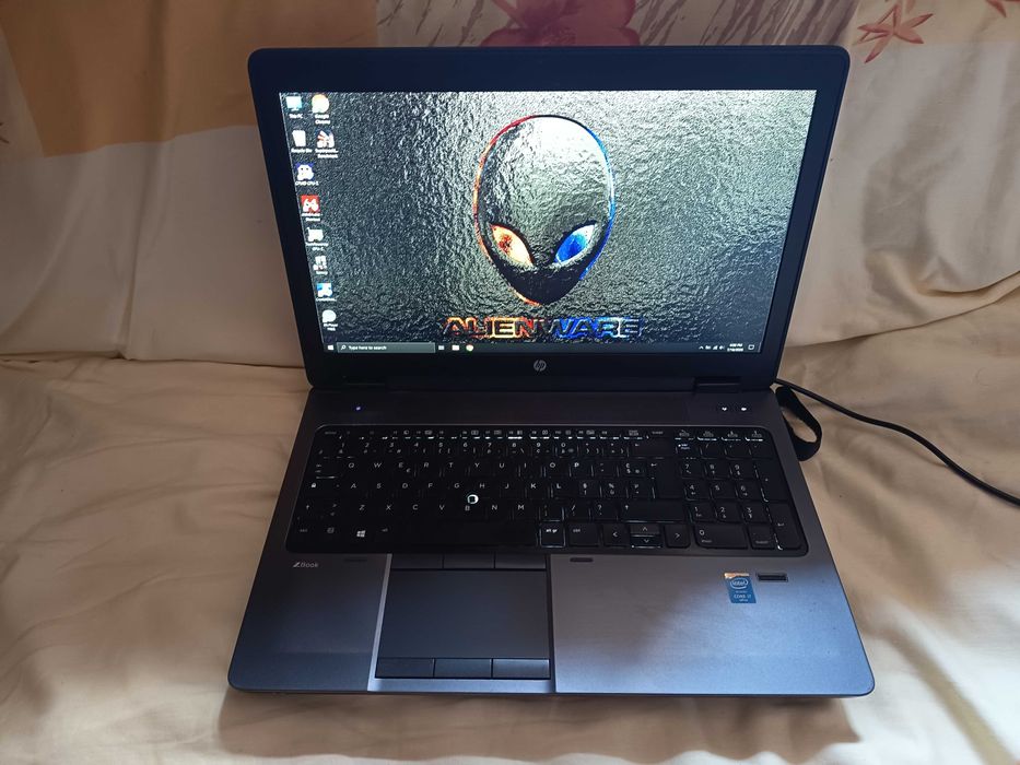 Laptop gaming, HP Zbook 15 G2, Core i7 4810mq, ram 8gb, ssd 12gb, tastatura iluminata, full HD