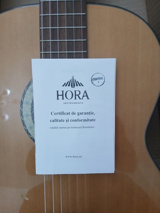Chitara Clasica Hora Model Stejar