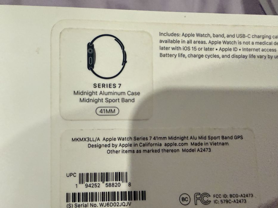Продам apple watch series 7 41 мм
