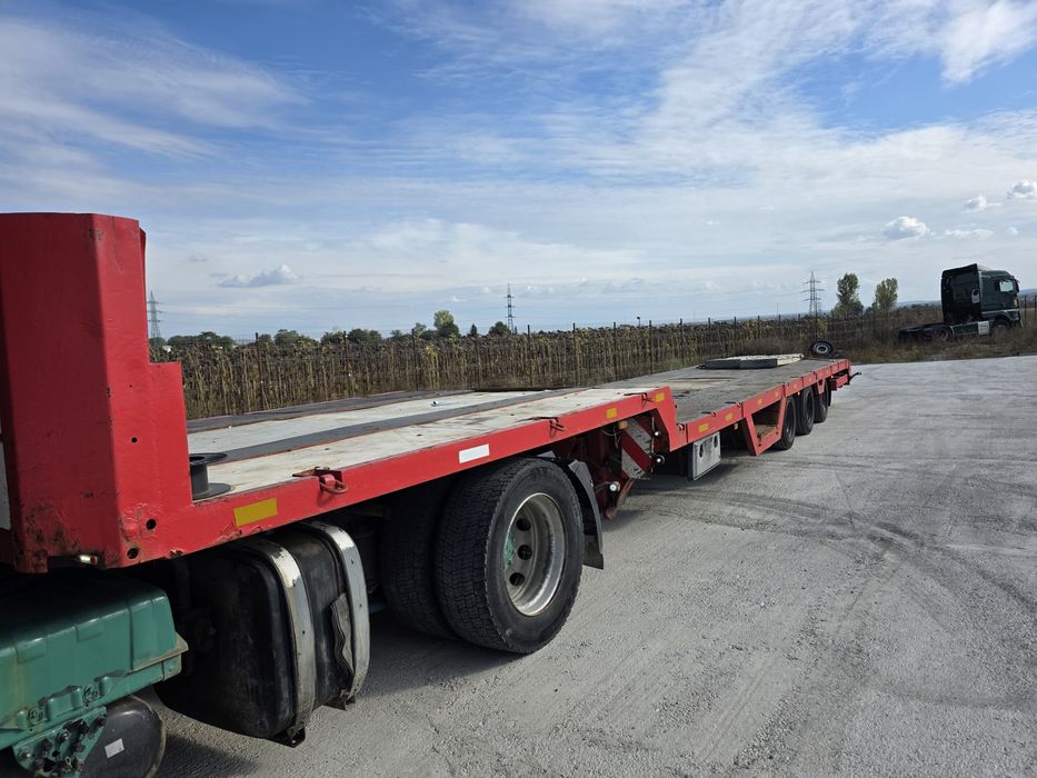 Kassbohrer trailer 3 axe troliu