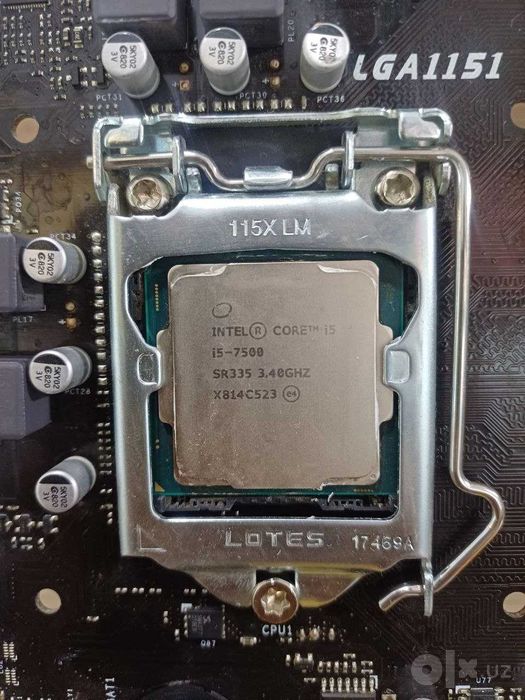 Комплект: Biostar H110M-BTC + Intel Core i5-7500.