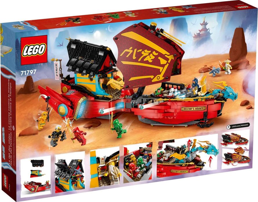LEGO Ninjago 71797 – Destiny’s Bounty – Cursa contra timp - NOU
