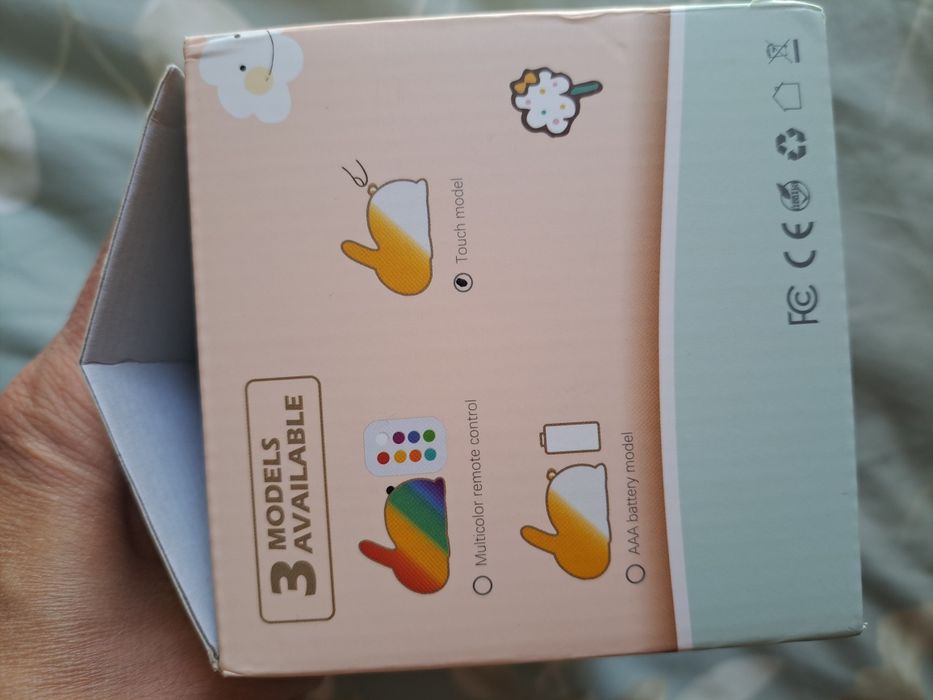 Лампа зайче usb зареждане