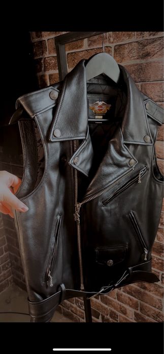 Жилет Harley-Davidson нат.кожа