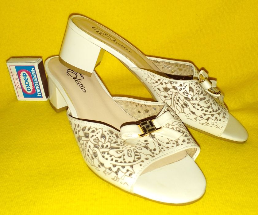 Дышащие 34р Натур Кожа Турция