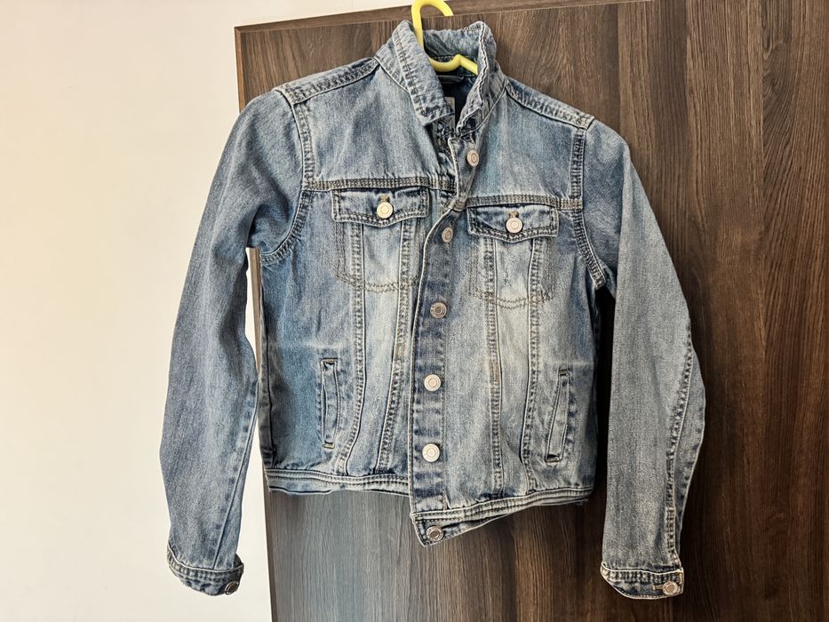 Geaca de blugi NEXT marime 152 , 11-12 ani , pt fete