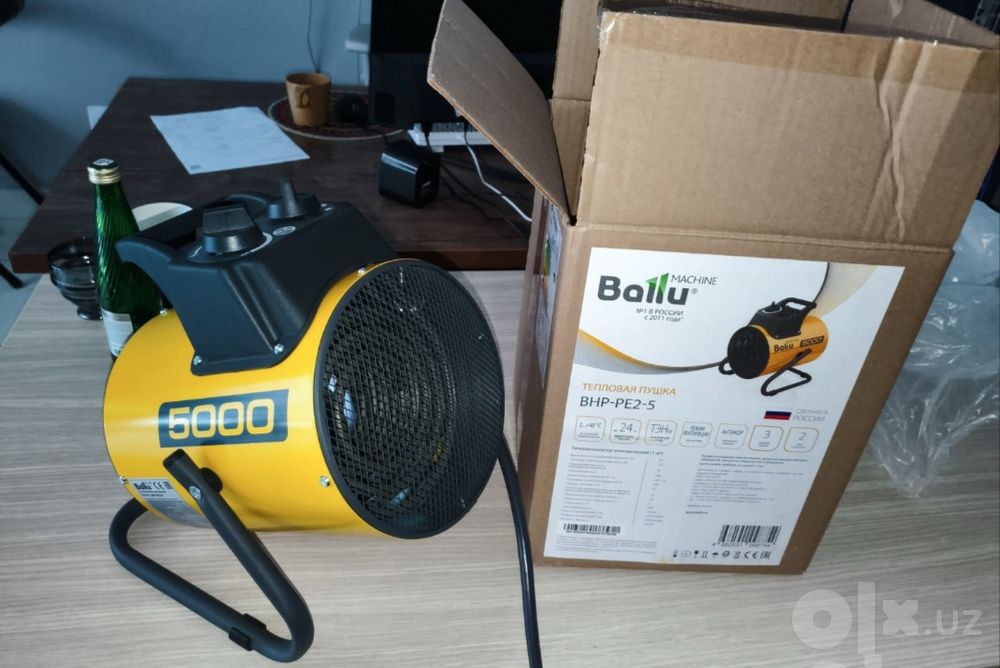 Тепловые пушки электр-газовые Ballu Россия