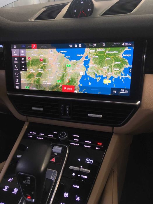 Full Screen Porsche Apple CarPlay Android Auto Mh2P Конвертиране Logo