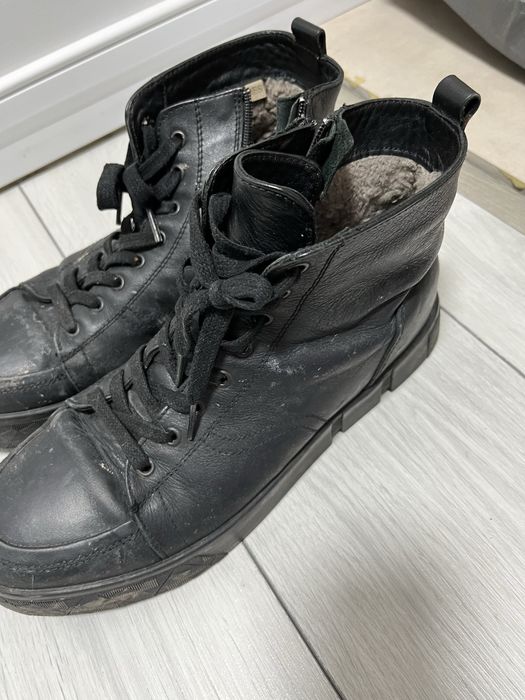 Мужские сапоги зима натуралка