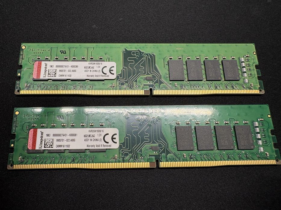 Kingston DDR4 メモリ（16GB×2 32GB） 2666MT/s Kingston DDR4 2x16GB 2666MT/s Bucuresti Sectorul 6 • OLX.ro