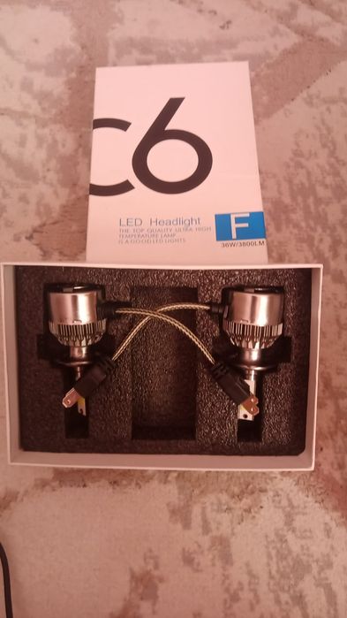 Led Headlight C6