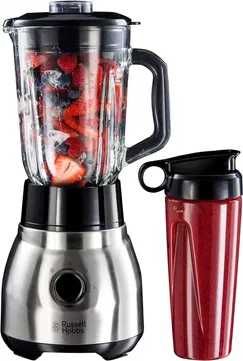 Блендер Russell Hobbs 2 in 1 Jub 23821-56, ЛИПСВА капака и ножа на малката чаша