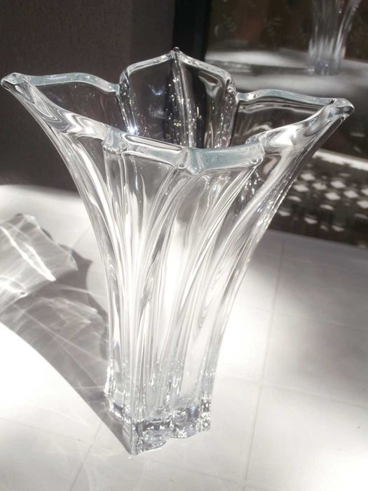Кристална ваза Bohemia Crystalite, 28 cm