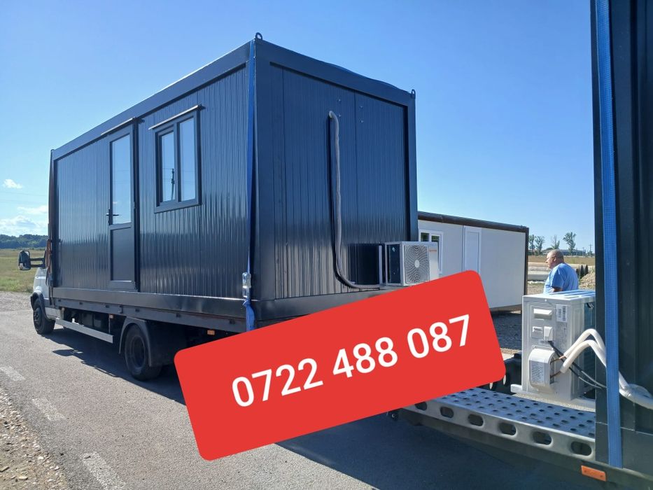 Container modular tip birou, locuinta, spatiu comercial  6 x 2.4m