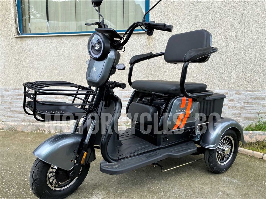 Триместна електрическа триколка TS 350-7 1500W 25AH